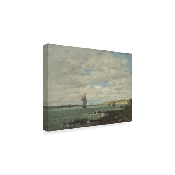 Eugene Louis Boudin 'Coast Of Brittany' Canvas Art,18x24